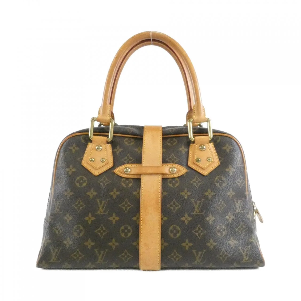 LOUIS VUITTON M40025 Handbag Monogram Black Monogram Rank B - Thumbnail 2