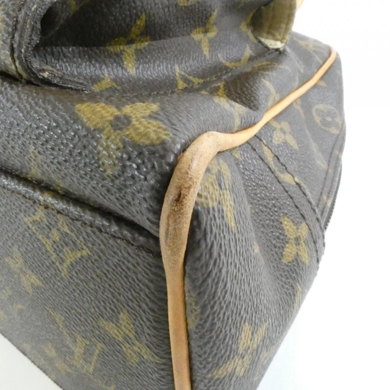 LOUIS VUITTON M40025 Handbag Monogram Black Monogram Rank B - Thumbnail 3