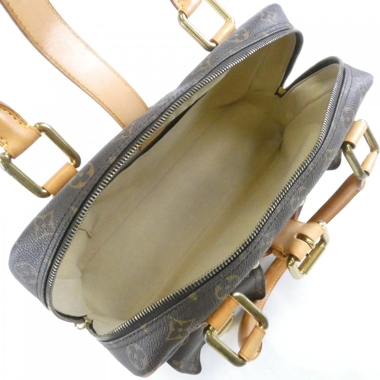 LOUIS VUITTON M40025 Handbag Monogram Black Monogram Rank B - Thumbnail 9