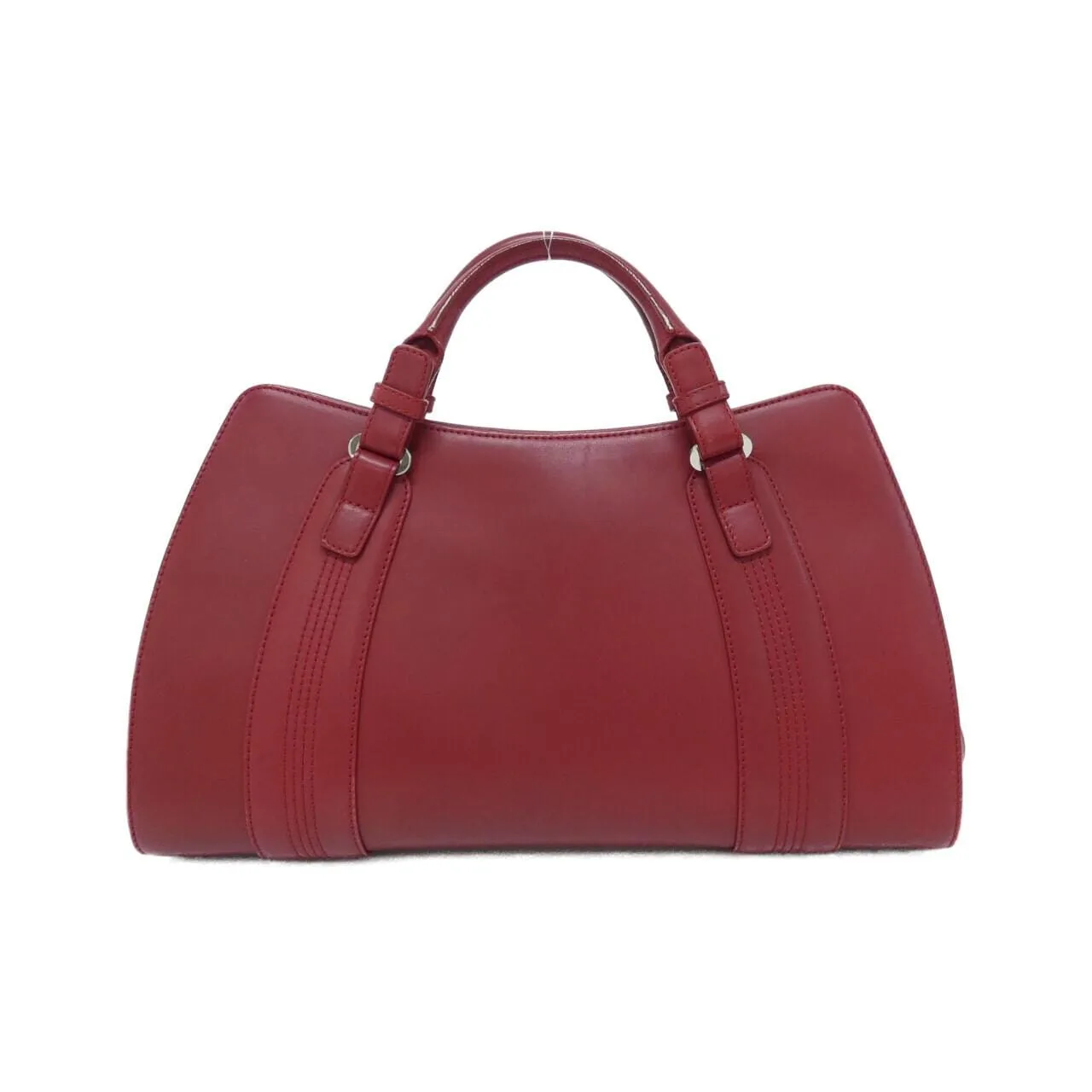 LOEWE Handbag Leather 紅色 皮革 中古品A - 縮圖 2
