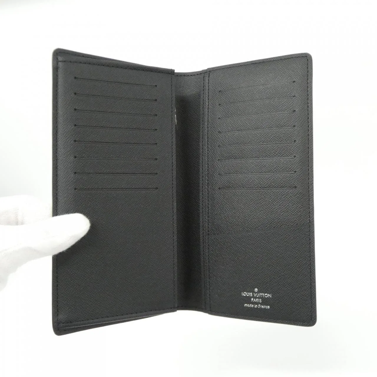 LOUIS VUITTON N62665 Wallet Damier 黑色 Damier 中古品A - 縮圖 2