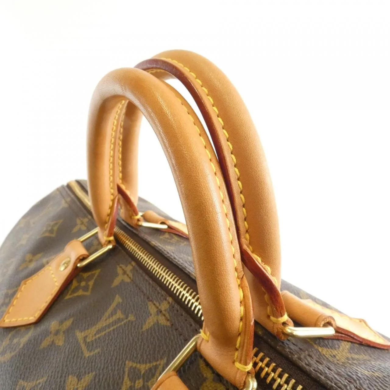 LOUIS VUITTON Speedy M41522 Boston Monogram 黑色 Monogram 中古品B - 縮圖 7