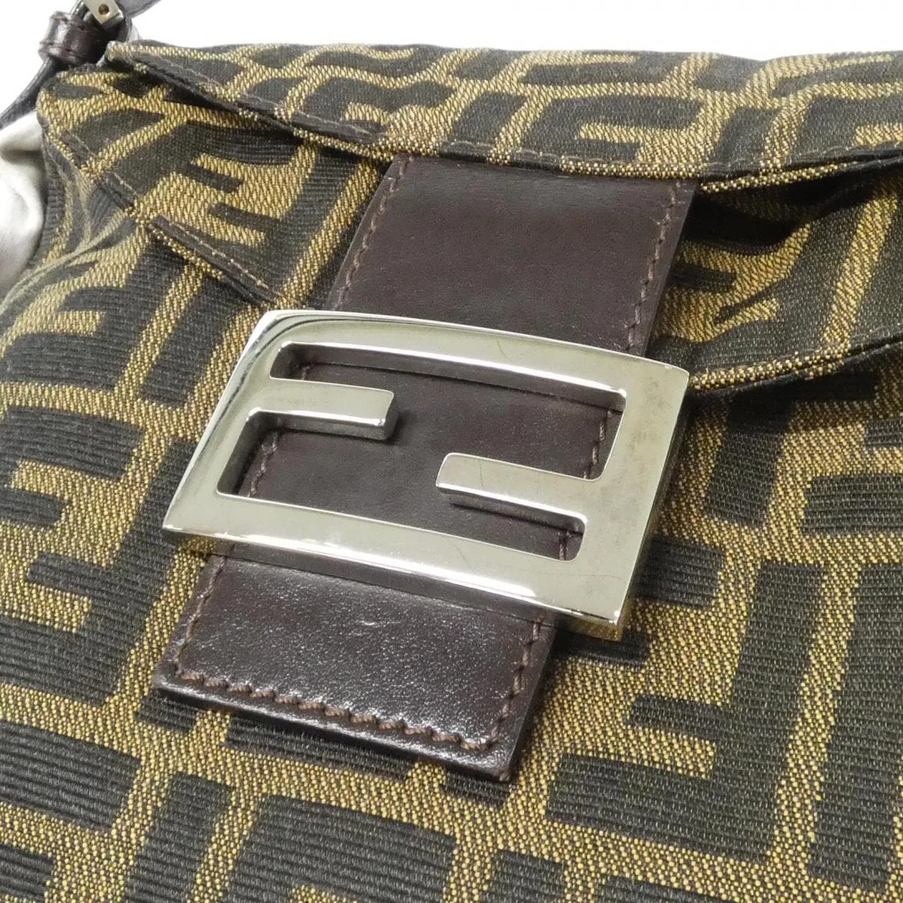 FENDI 26426 Shoulder Canvas Black Canvas Rank A - Thumbnail 4