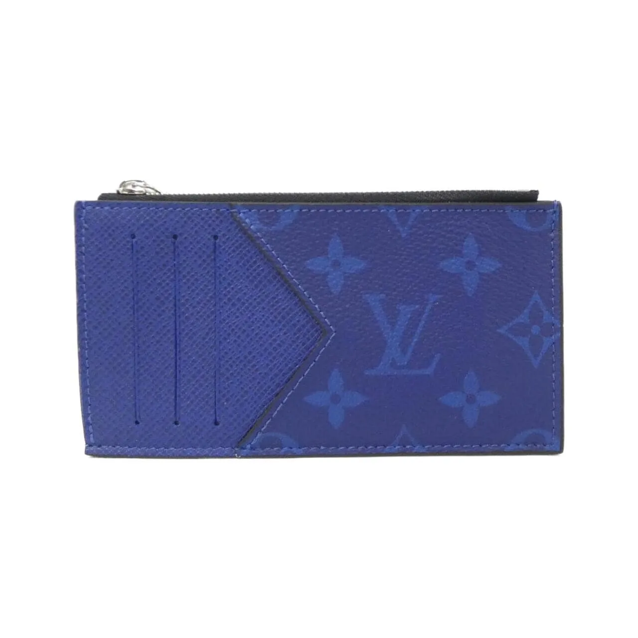 LOUIS VUITTON M30270 Coin Case Canvas Black