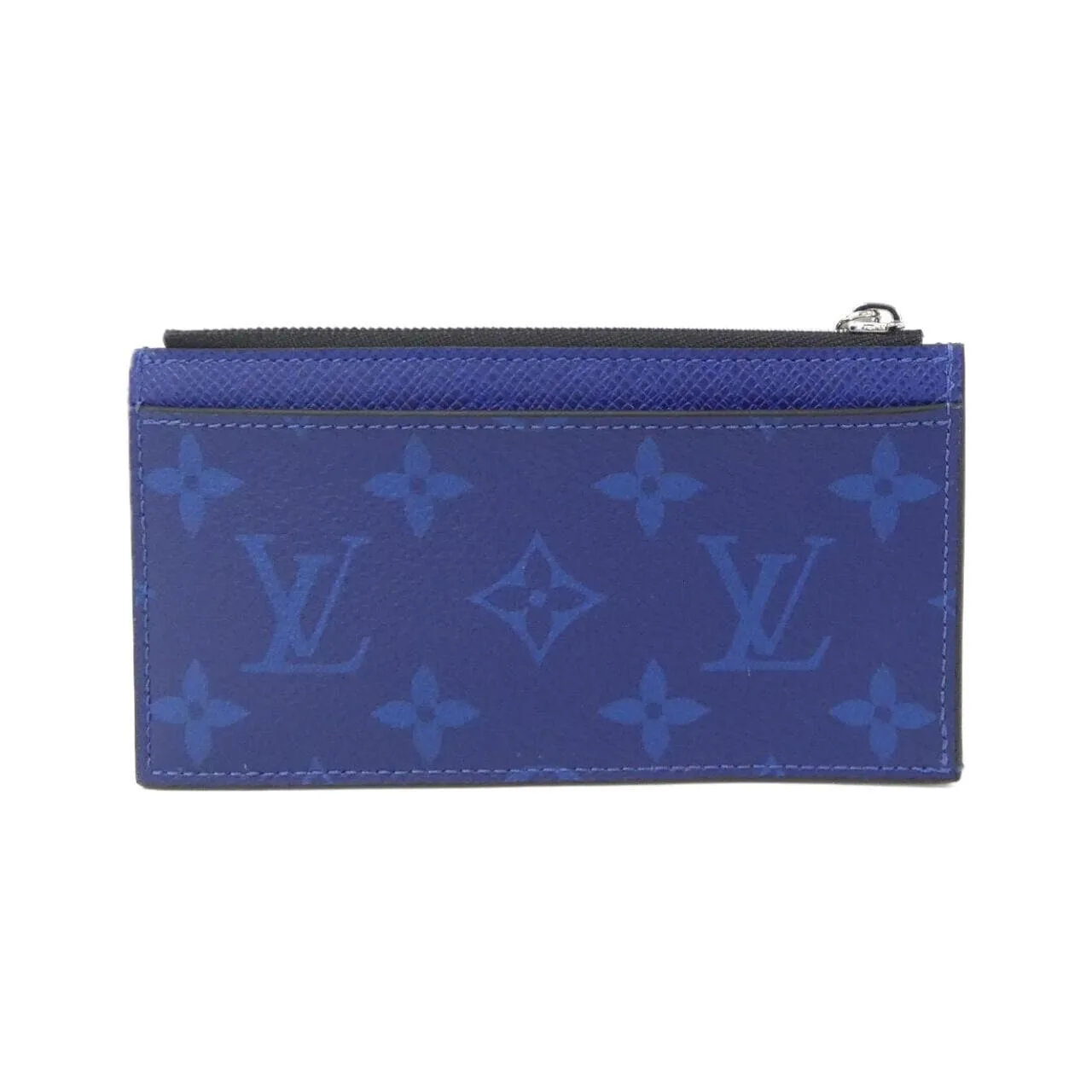 LOUIS VUITTON M30270 Coin Case Canvas 黑色 帆布 中古品A - 縮圖 2