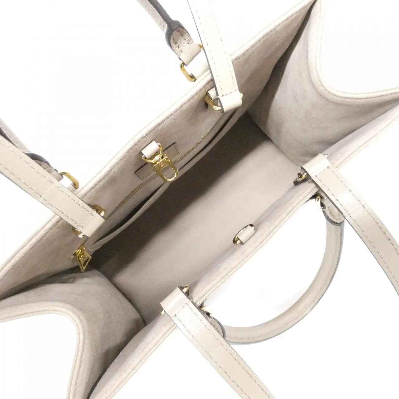 LOUIS VUITTON OnTheGo M45494 Handbag Monogram Black Monogram - Thumbnail 7