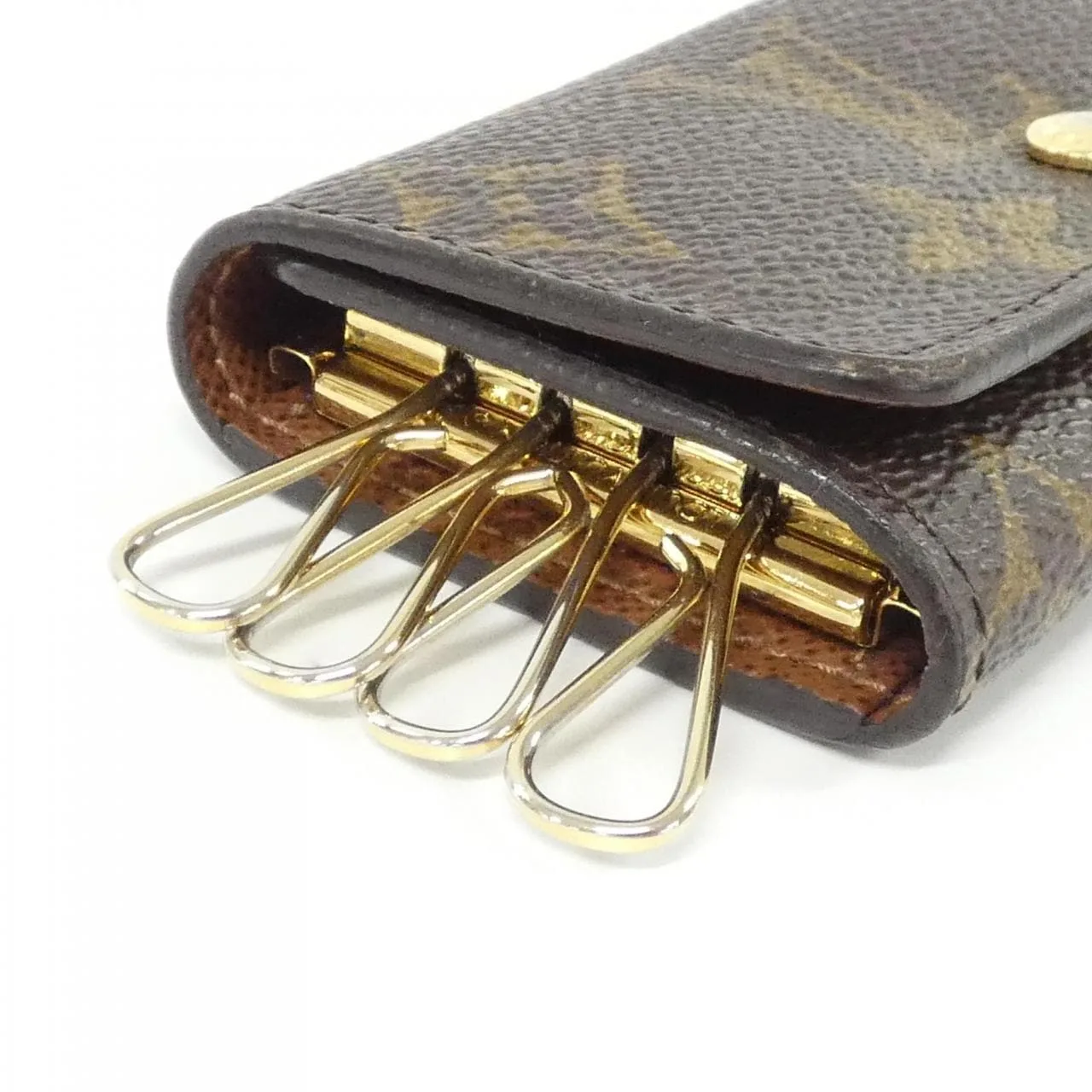 LOUIS VUITTON M69517 Key Case Monogram Black Monogram Rank B - Thumbnail 2