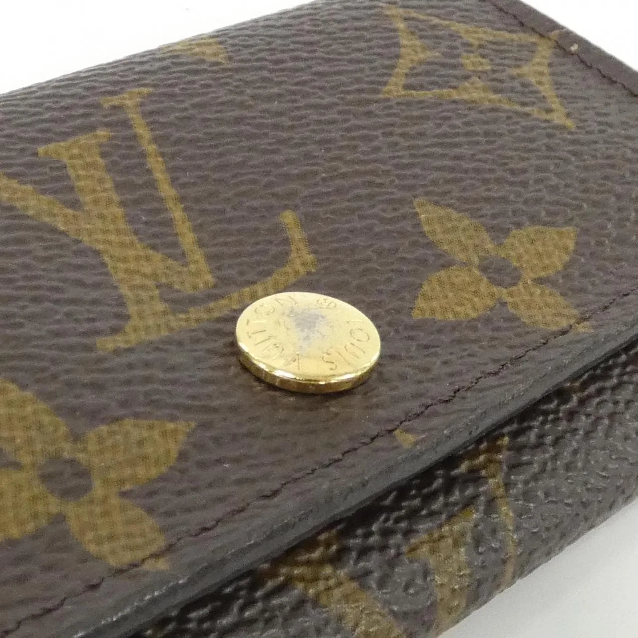 LOUIS VUITTON M69517 Key Case Monogram Black Monogram Rank B - Thumbnail 3