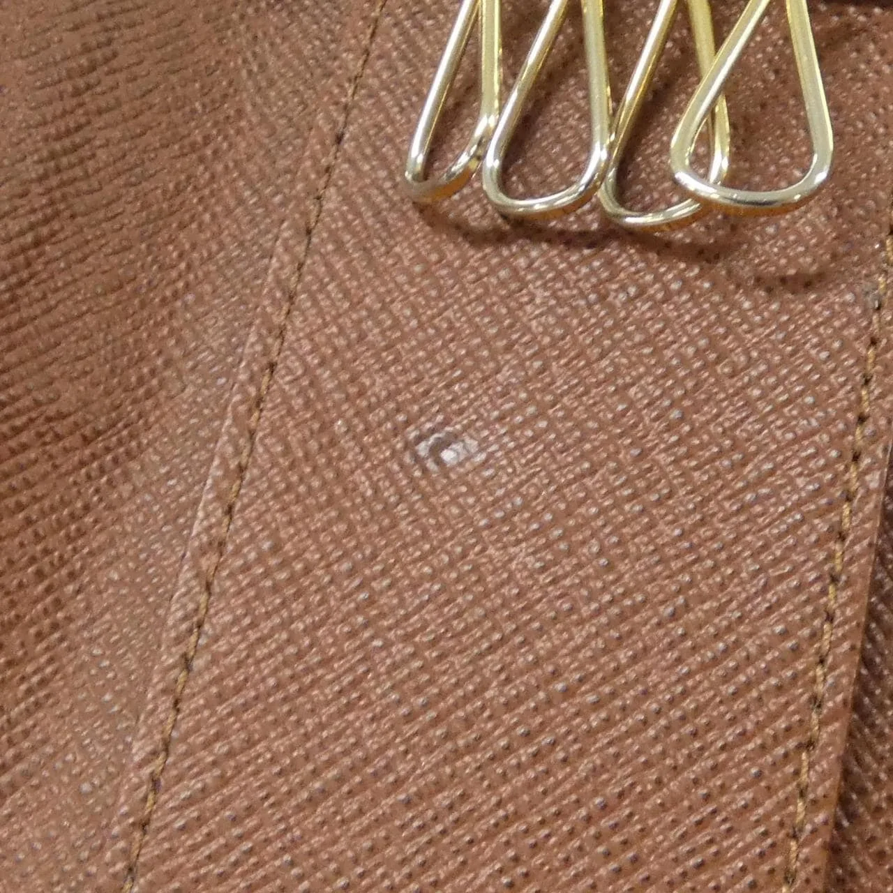 LOUIS VUITTON M69517 Key Case Monogram Black Monogram Rank B - Thumbnail 7