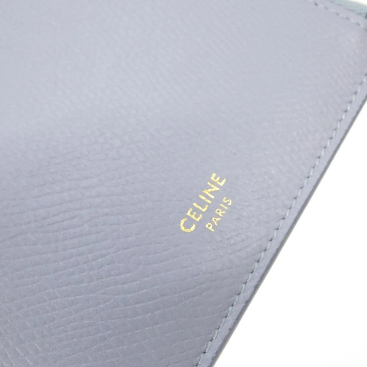 CELINE 10D883CIW Coin Case Lambskin Black Lambskin Rank A - Thumbnail 4