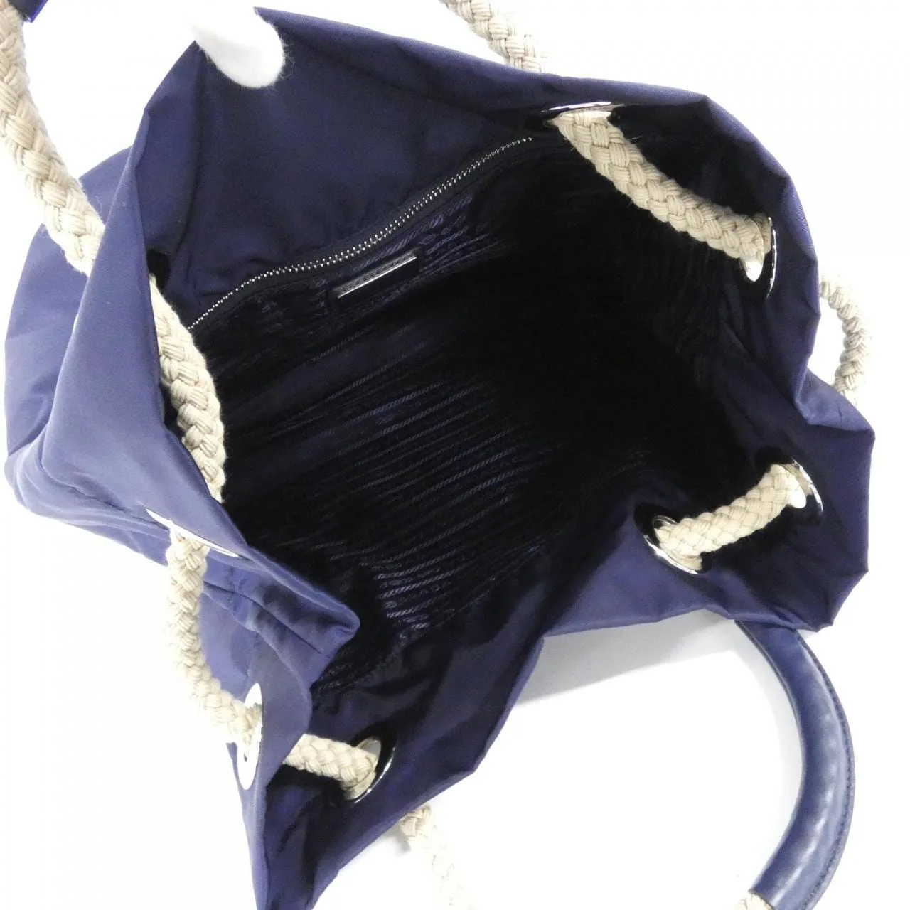 PRADA 2VG133 Handbag Black Rank A - Thumbnail 6