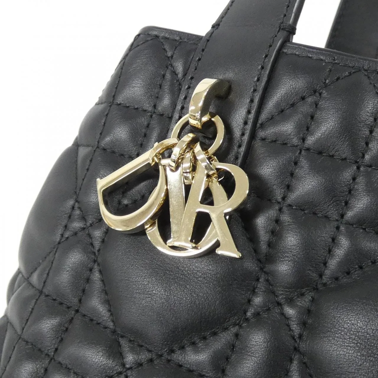DIOR Toujours M2822OSHJ Handbag 黑色 中古品A - 縮圖 4