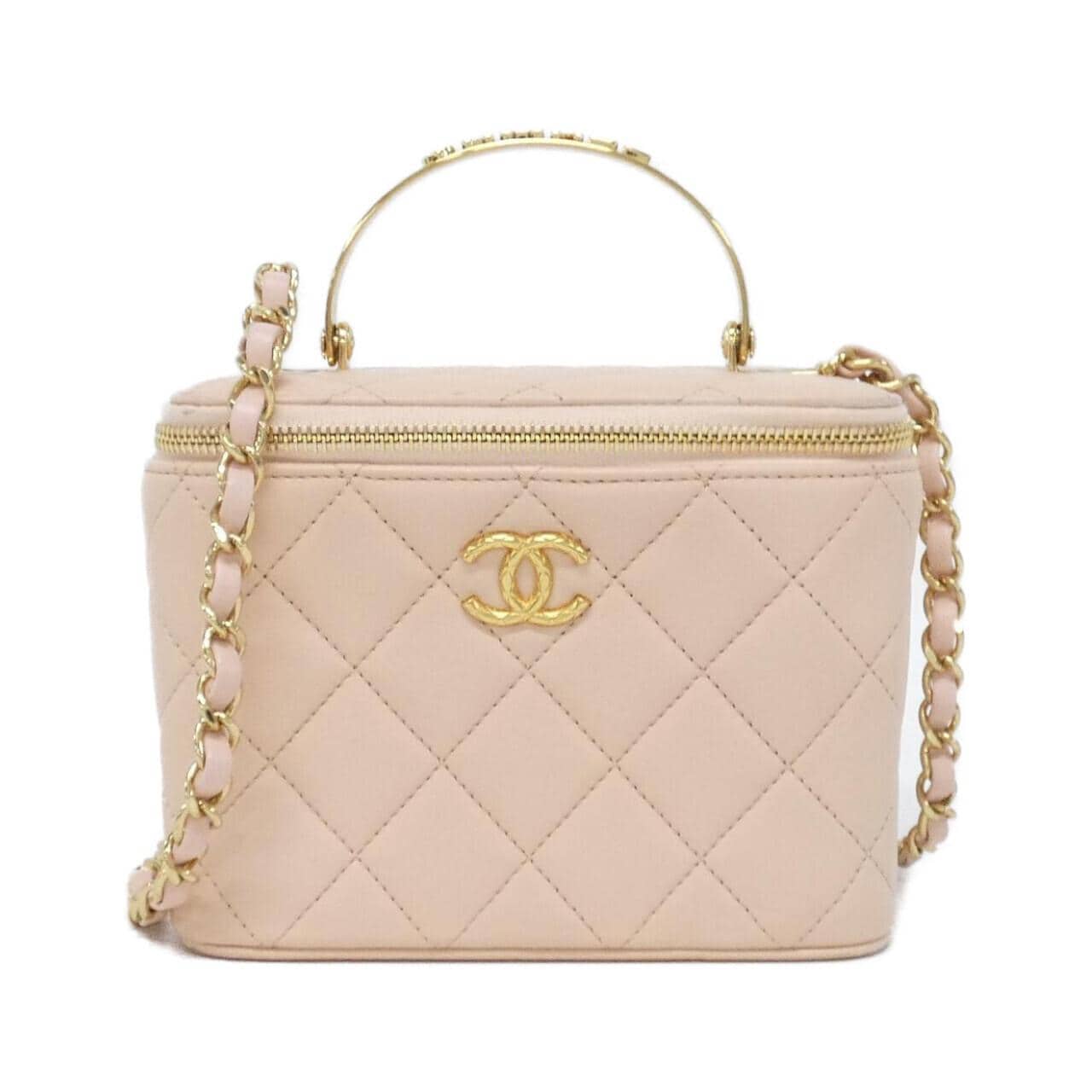 CHANEL Handbag Lambskin