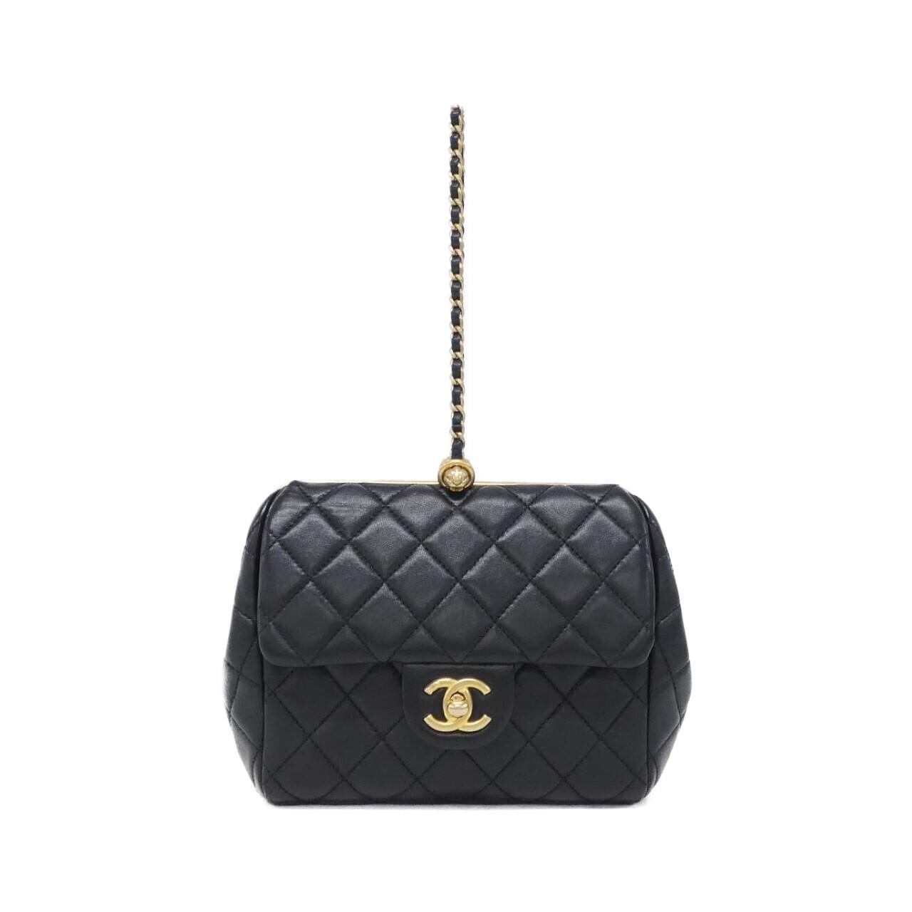 CHANEL Handbag Lambskin
