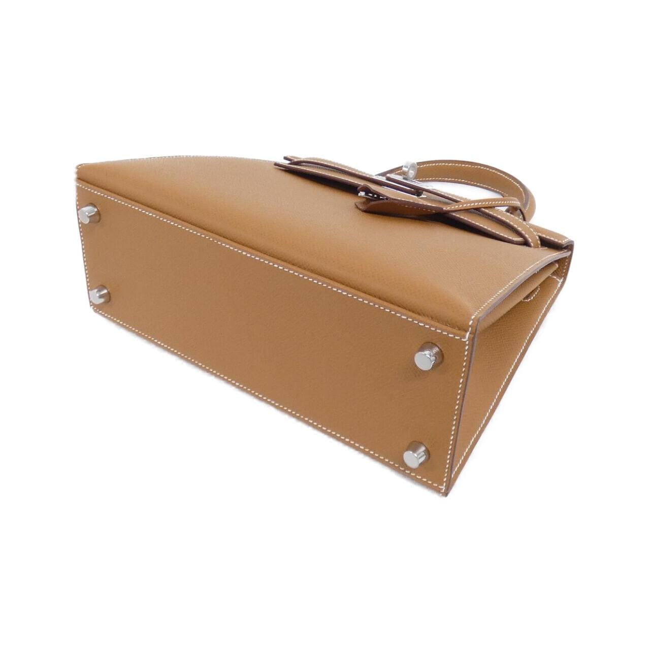 HERMES 038416CK Handbag Epsom Gold Epsom Leather - Thumbnail 3