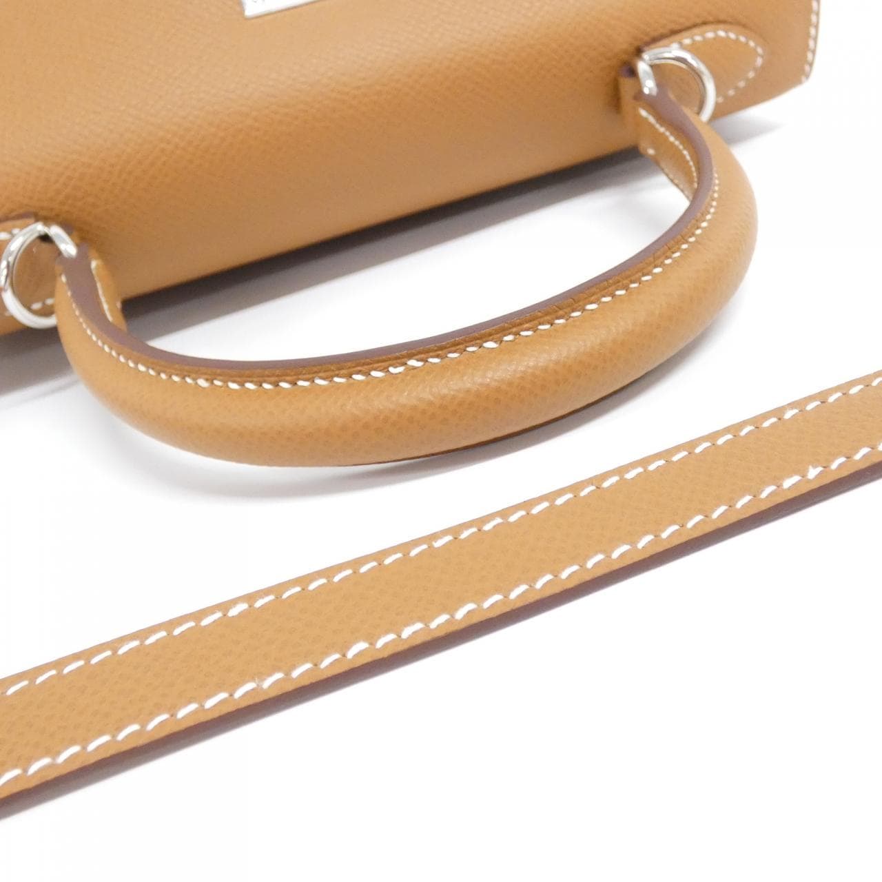 HERMES 038416CK Handbag Epsom Gold Epsom Leather - Thumbnail 5