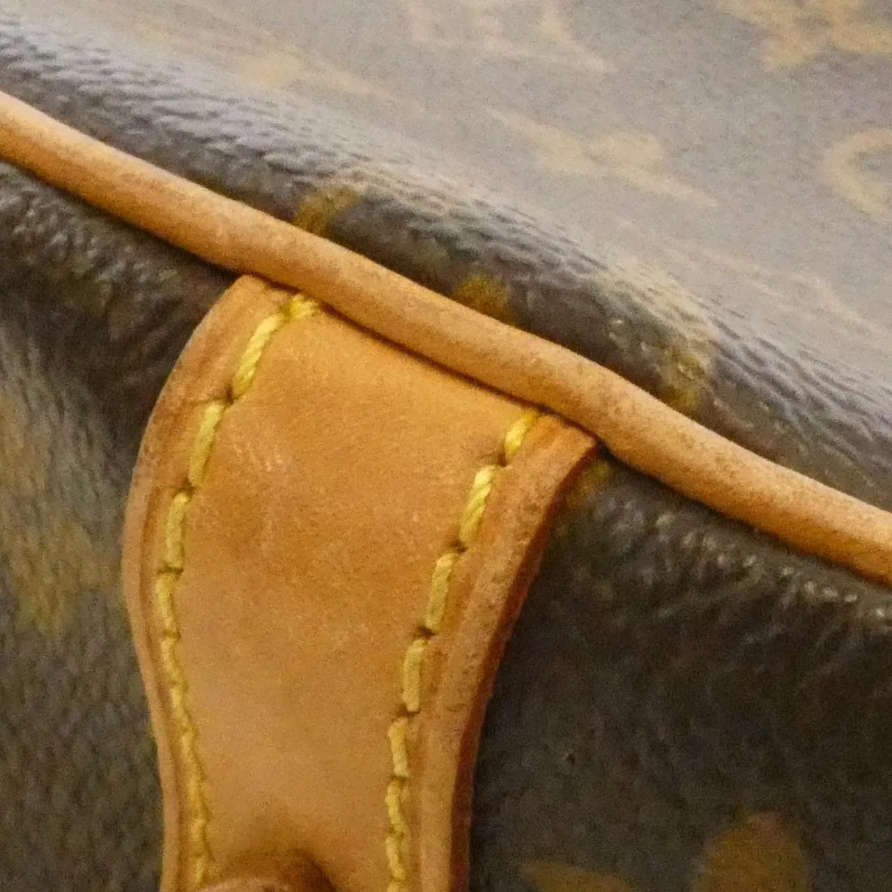 LOUIS VUITTON M51179 Shoulder Monogram 黑色 Monogram 中古品B - 縮圖 4