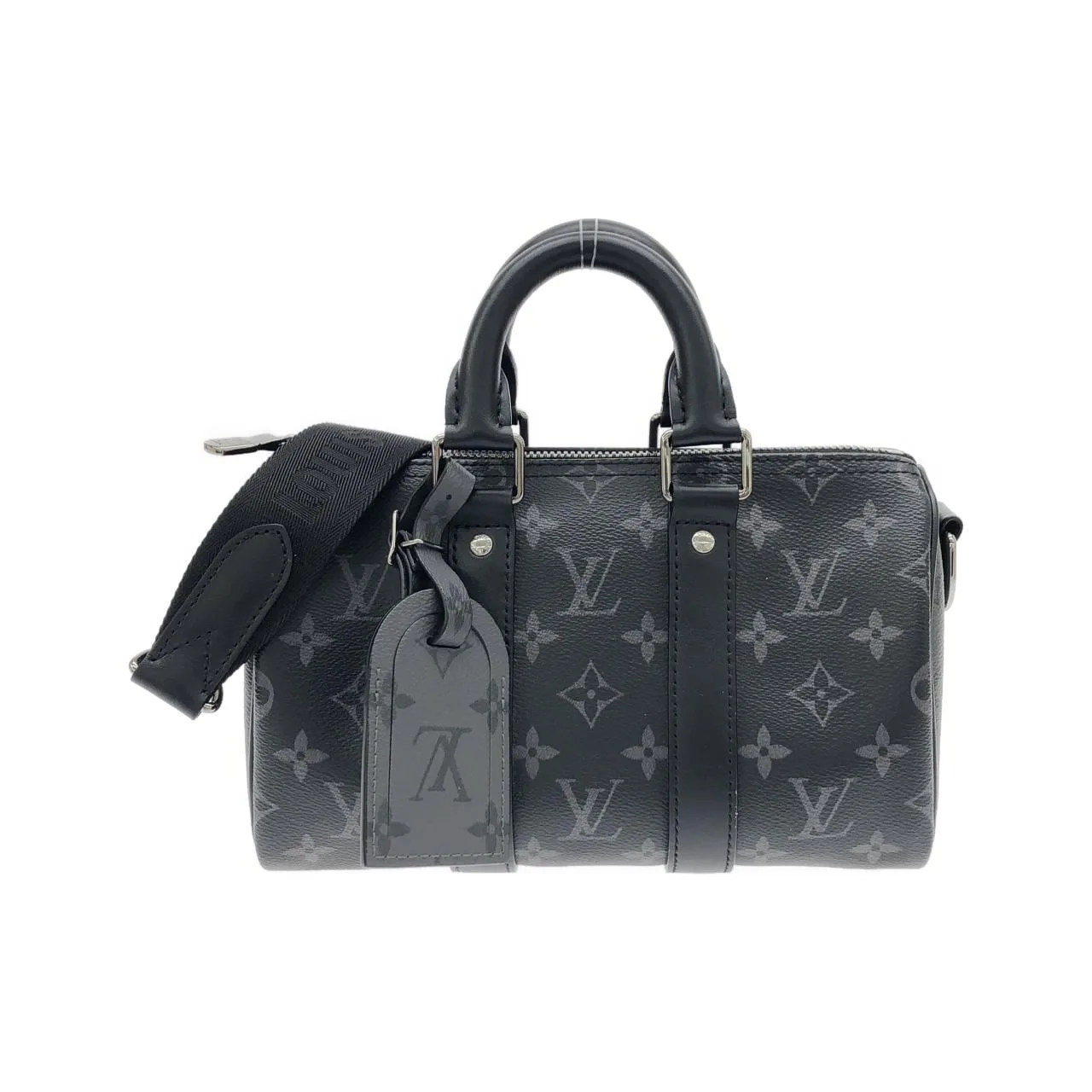 LOUIS VUITTON Eclipse M46271 Boston Monogram Black