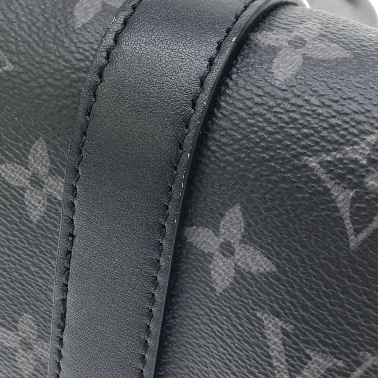 LOUIS VUITTON Eclipse M46271 Boston Monogram 黑色 Monogram 中古品A - 縮圖 3