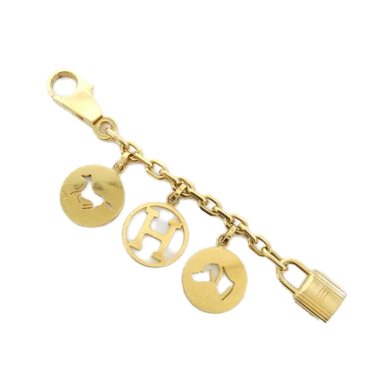 HERMES 052300F Wallet Gold