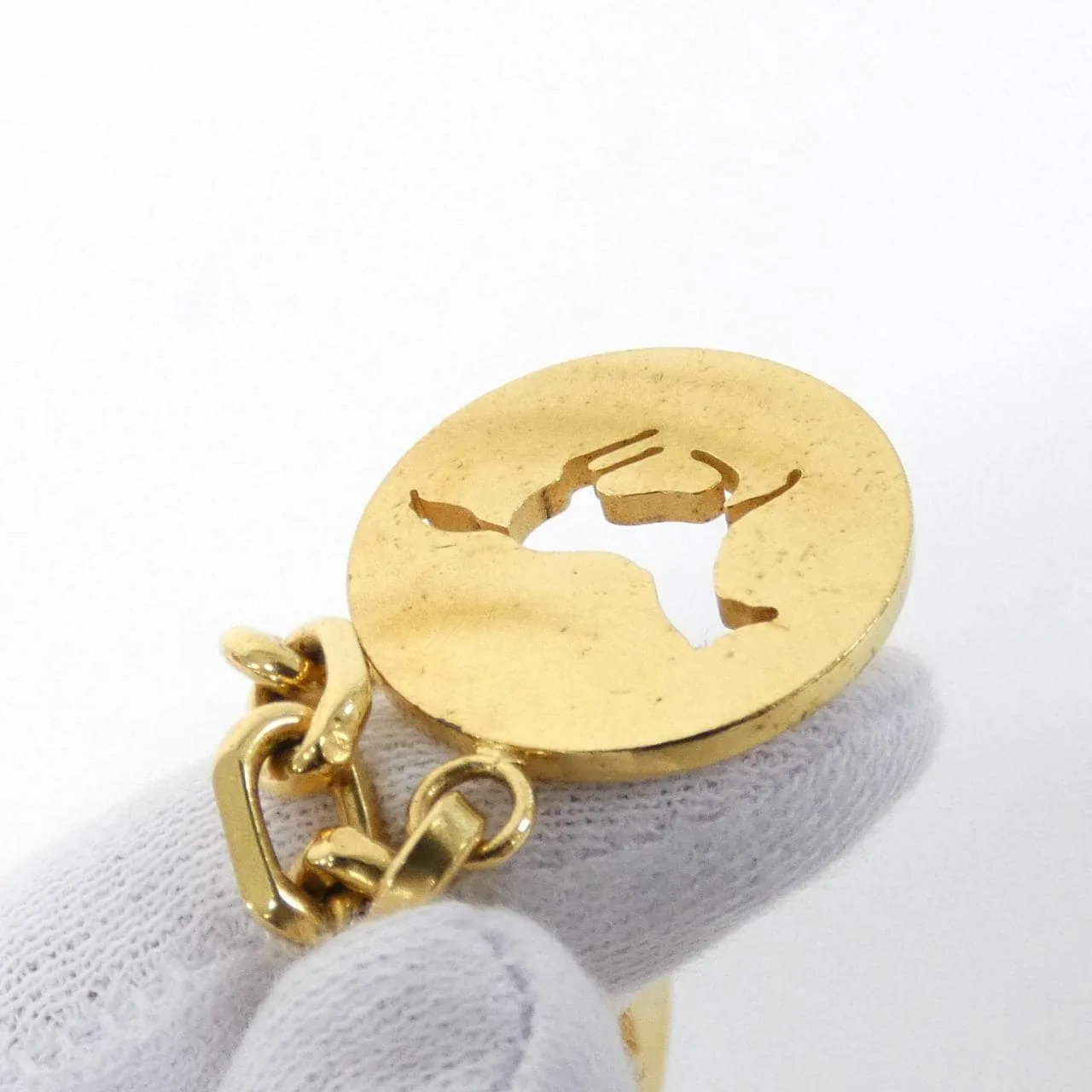 HERMES 052300F Wallet Gold Rank A - Thumbnail 3