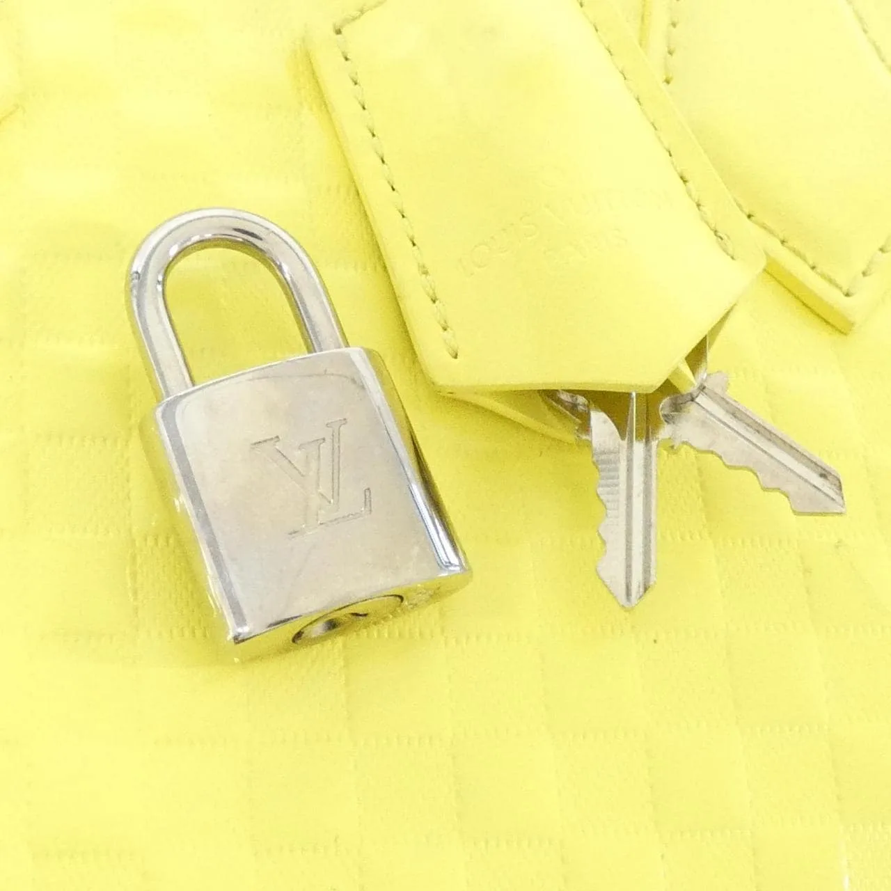 LOUIS VUITTON Speedy M48902 Boston Damier 黑色 Damier 中古品B - 縮圖 4