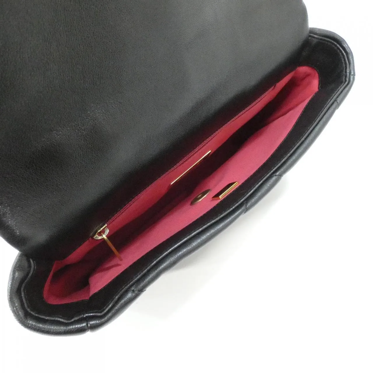 CHANEL Chanel 19 AS1160 Shoulder Lambskin 黑色 羊皮 中古品A - 縮圖 6