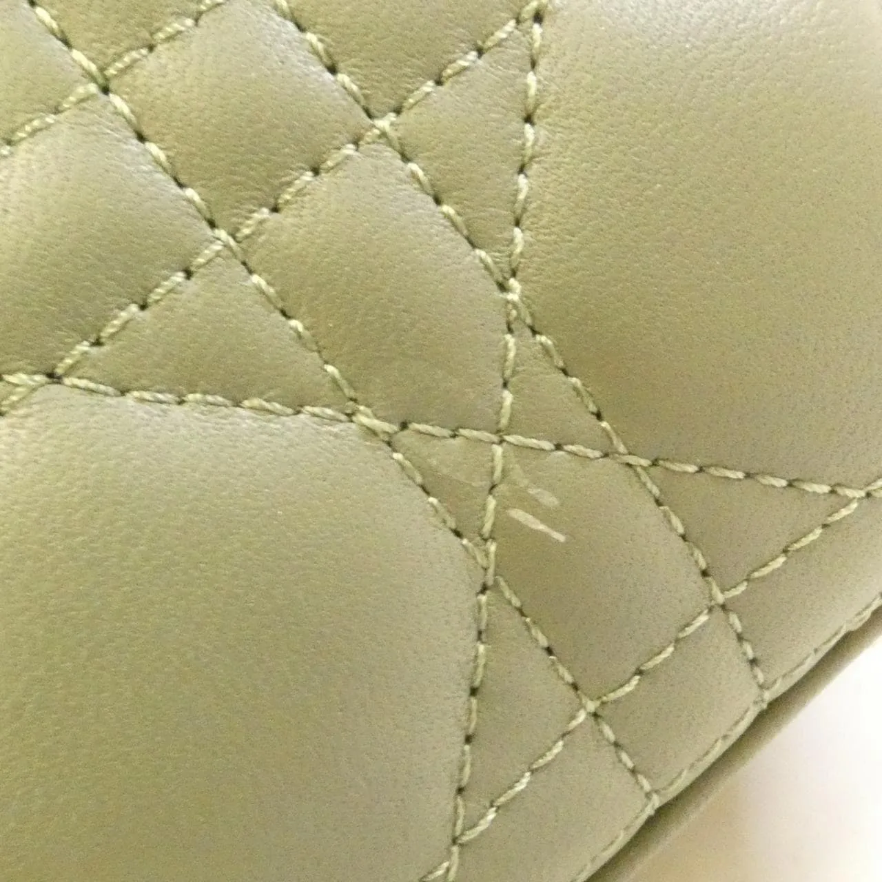 DIOR Lady Dior M0538OCEA Handbag Lambskin 黑色 羊皮 中古品B - 縮圖 4