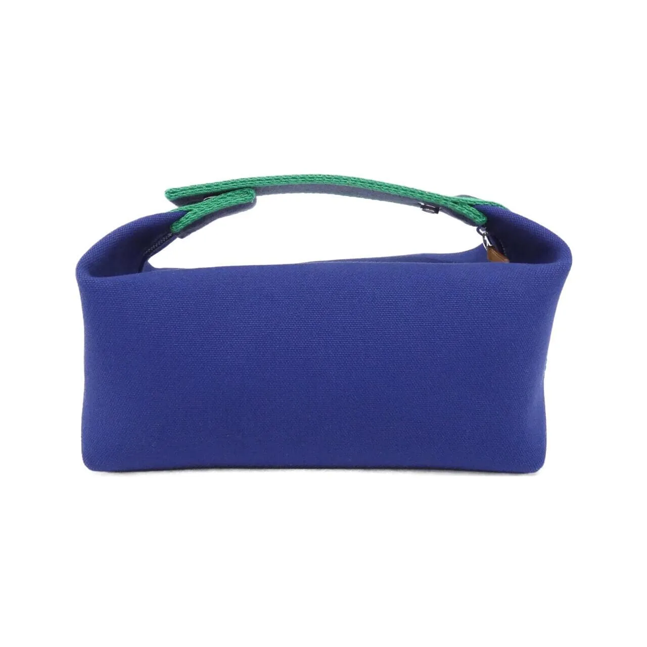 HERMES 103222M Pouch Canvas 黑色 帆布 中古品A - 縮圖 2