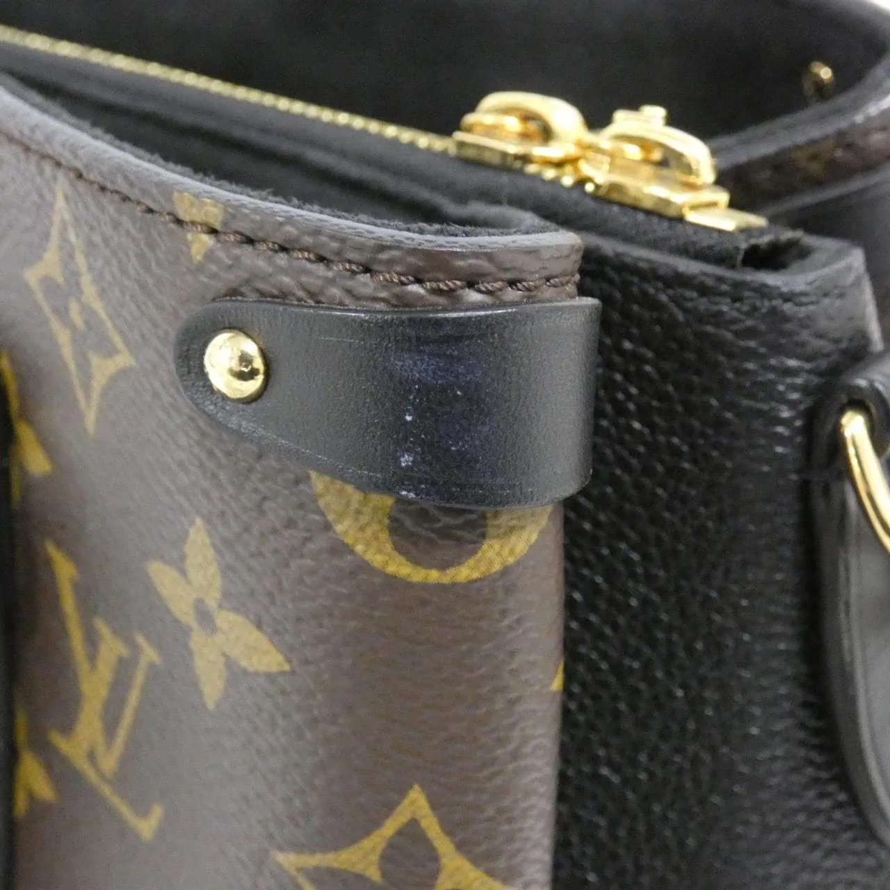 LOUIS VUITTON M44898 Handbag Monogram 黑色 Monogram - 縮圖 4
