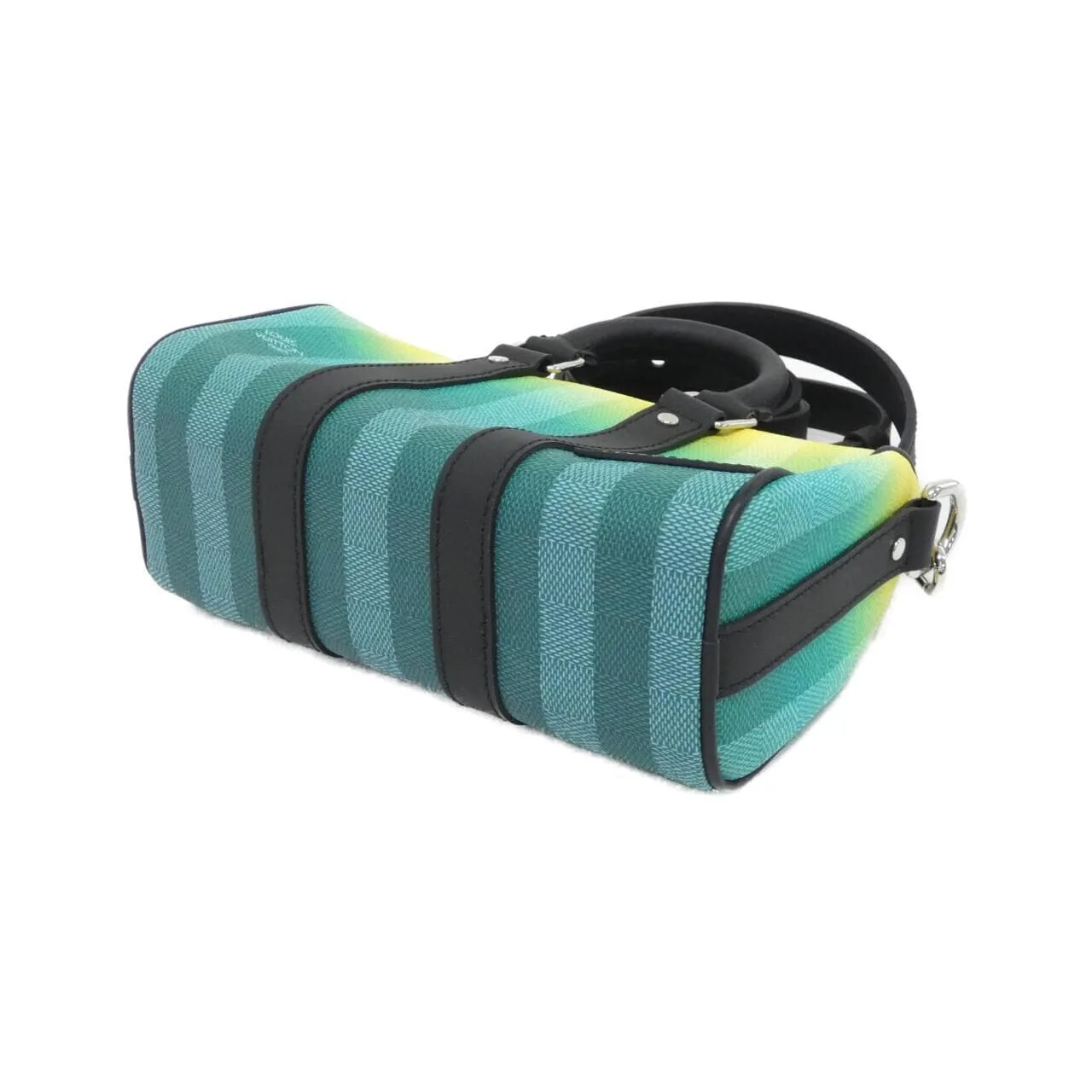 LOUIS VUITTON Keepall M59949 Boston Damier 黑色 Damier 中古品A - 縮圖 3