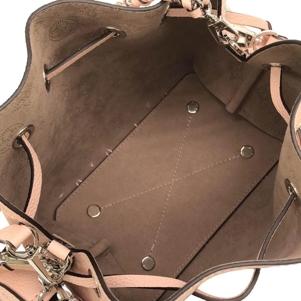 LOUIS VUITTON Mahina M23195 Shoulder Black Rank A - Thumbnail 7