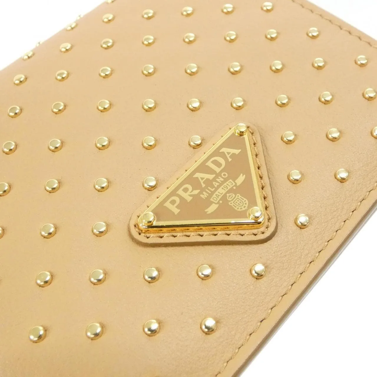 PRADA 1MV204 Wallet 黑色 中古品A - 縮圖 4