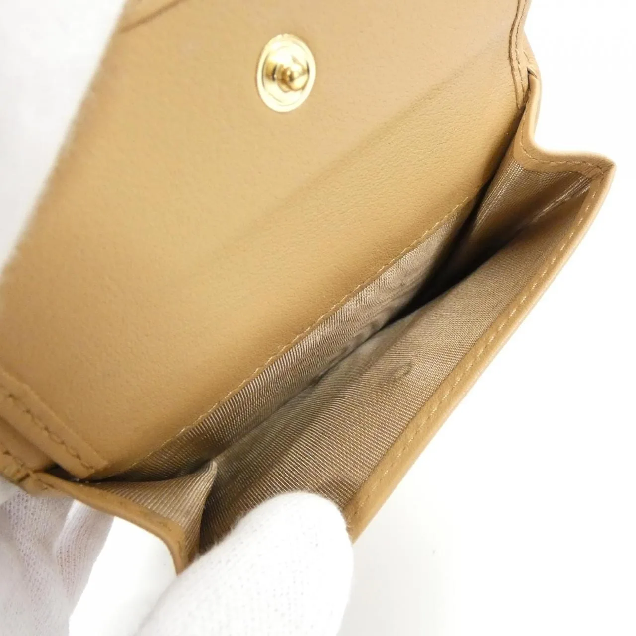 PRADA 1MV204 Wallet 黑色 中古品A - 縮圖 6