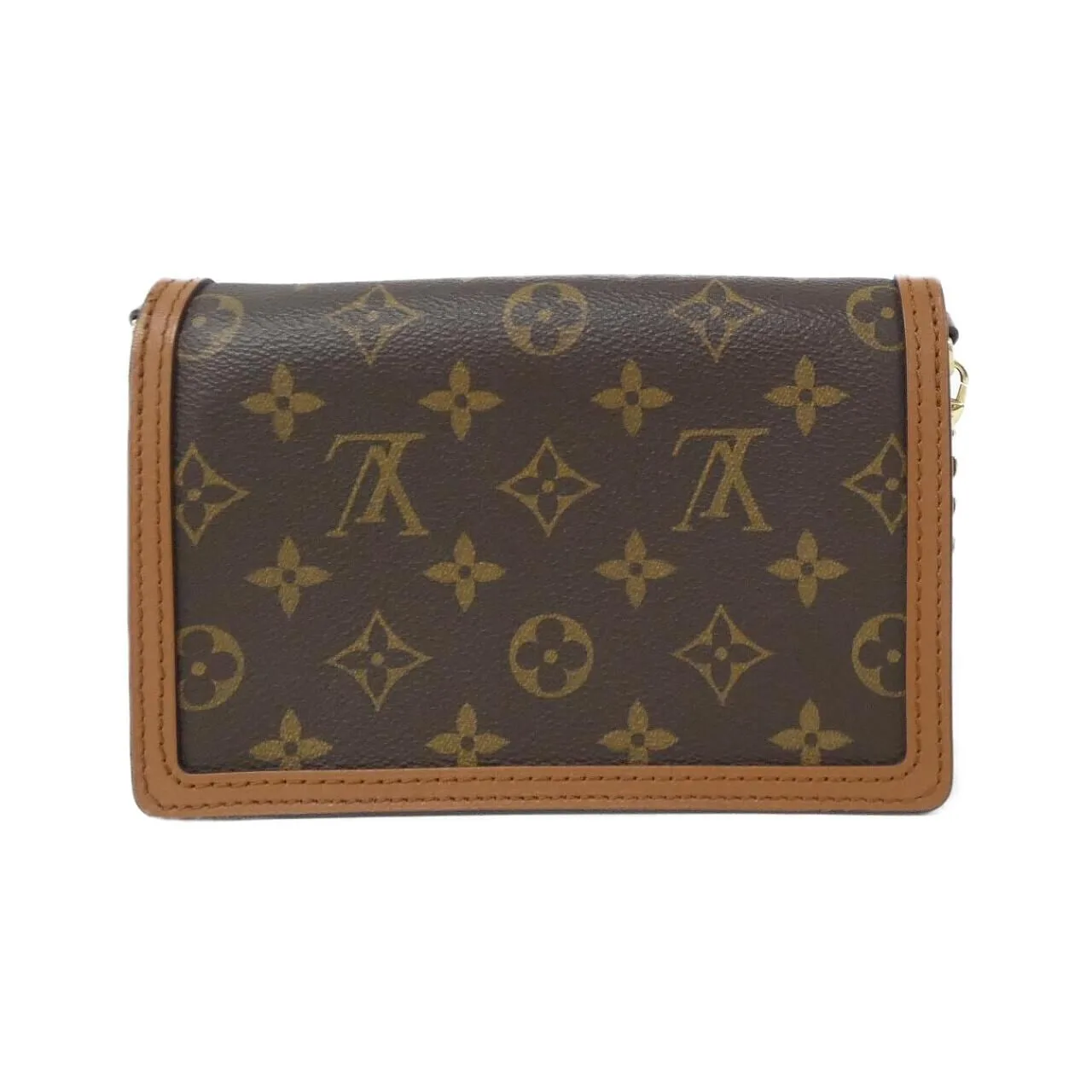 LOUIS VUITTON Dauphine M68746 Wallet Monogram Black Monogram Rank A - Thumbnail 2
