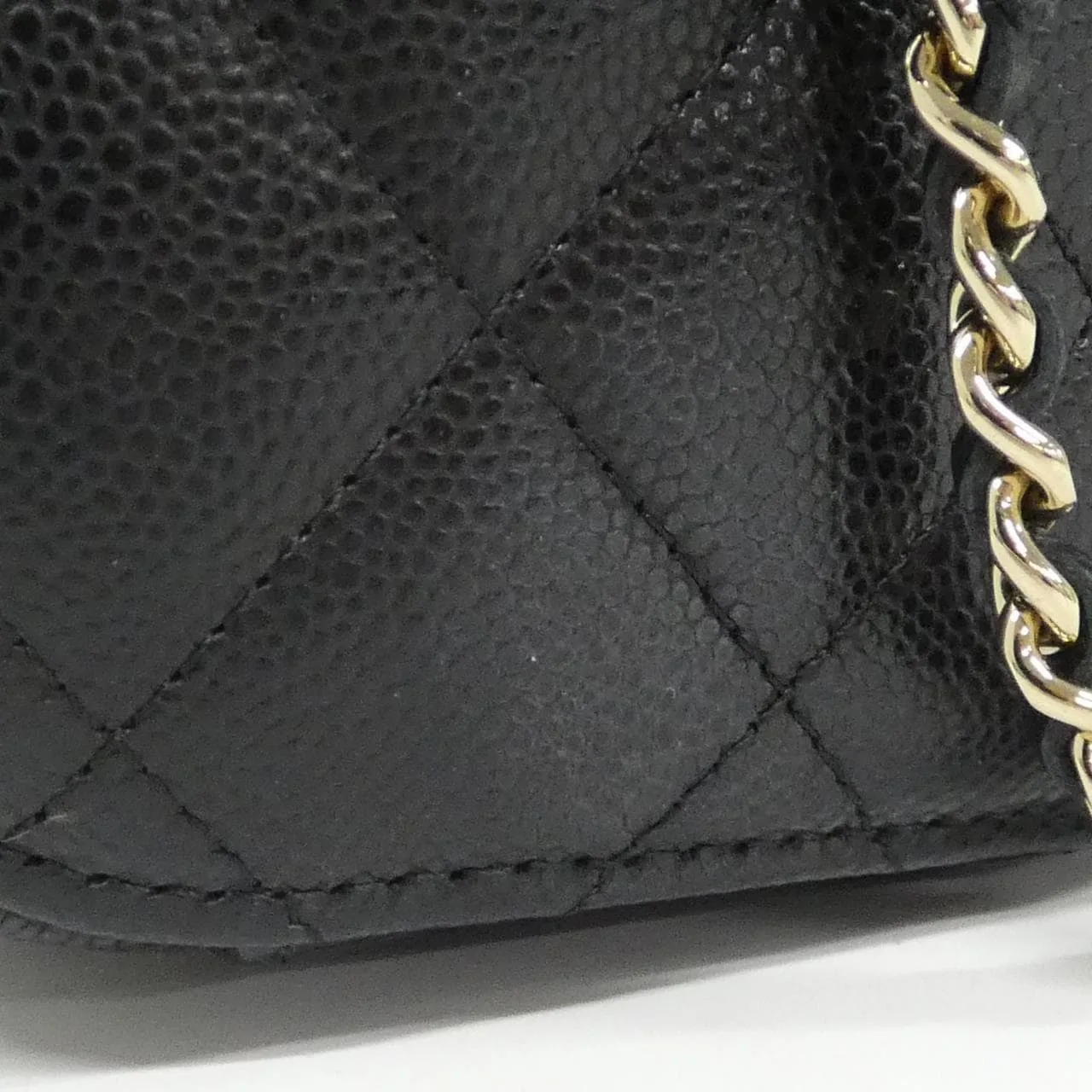 CHANEL Timeless Classic AP4474 Handbag Grained Calfskin Black Grained Calfskin Rank A - Thumbnail 6