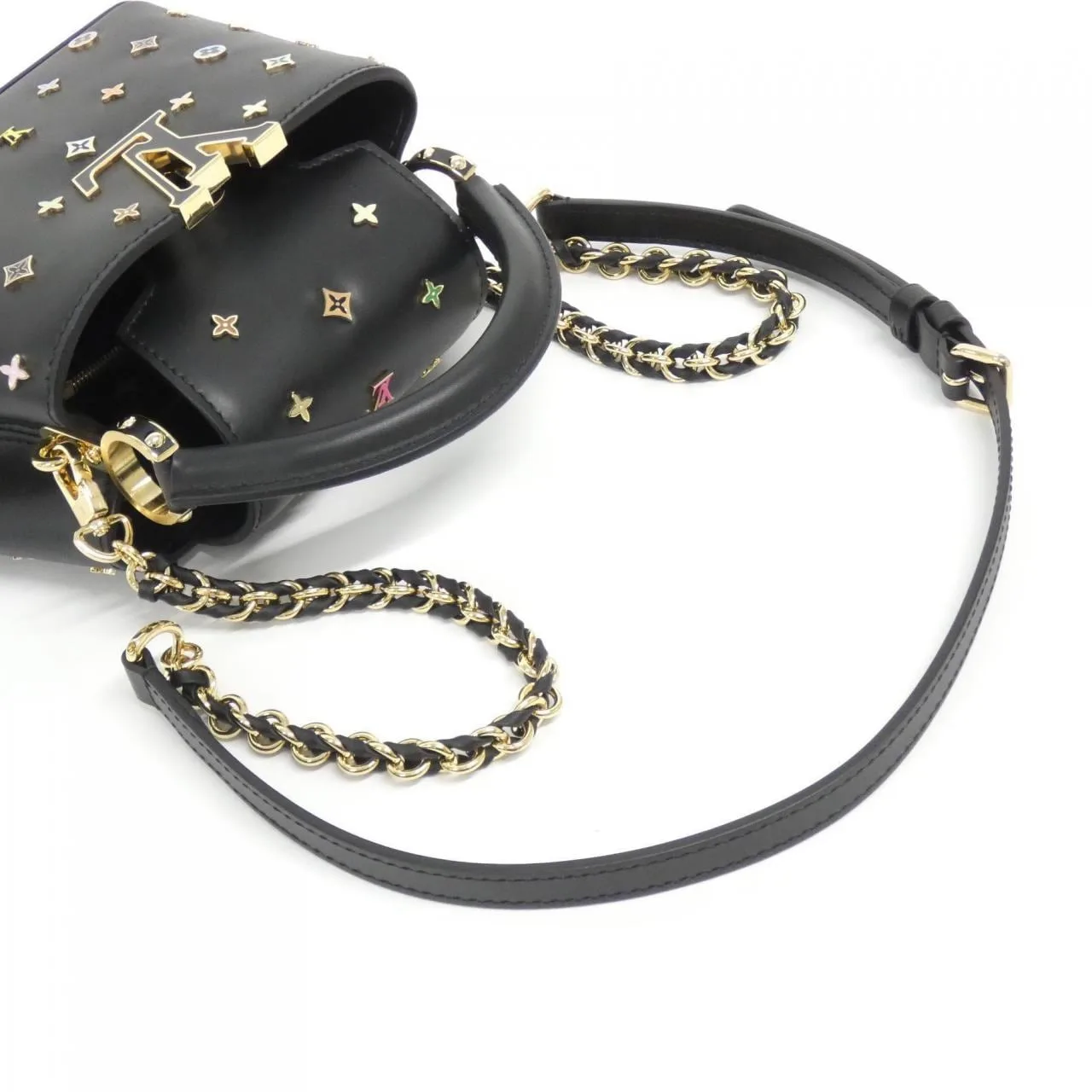 LOUIS VUITTON Capucines M27637 Handbag Multicolor 中古品A - 縮圖 7