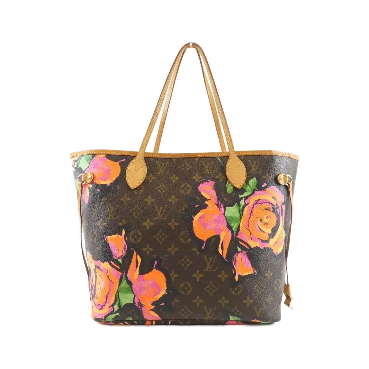 LOUIS VUITTON Neverfull M48613 Tote Monogram Black