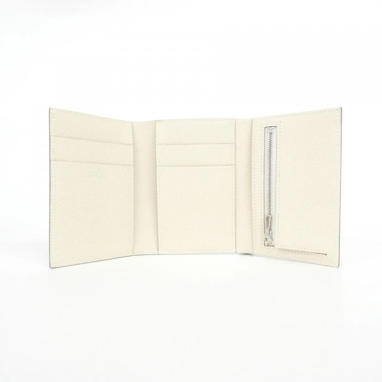 HERMES 082875CK Wallet Epsom Black Epsom Leather Rank A - Thumbnail 3