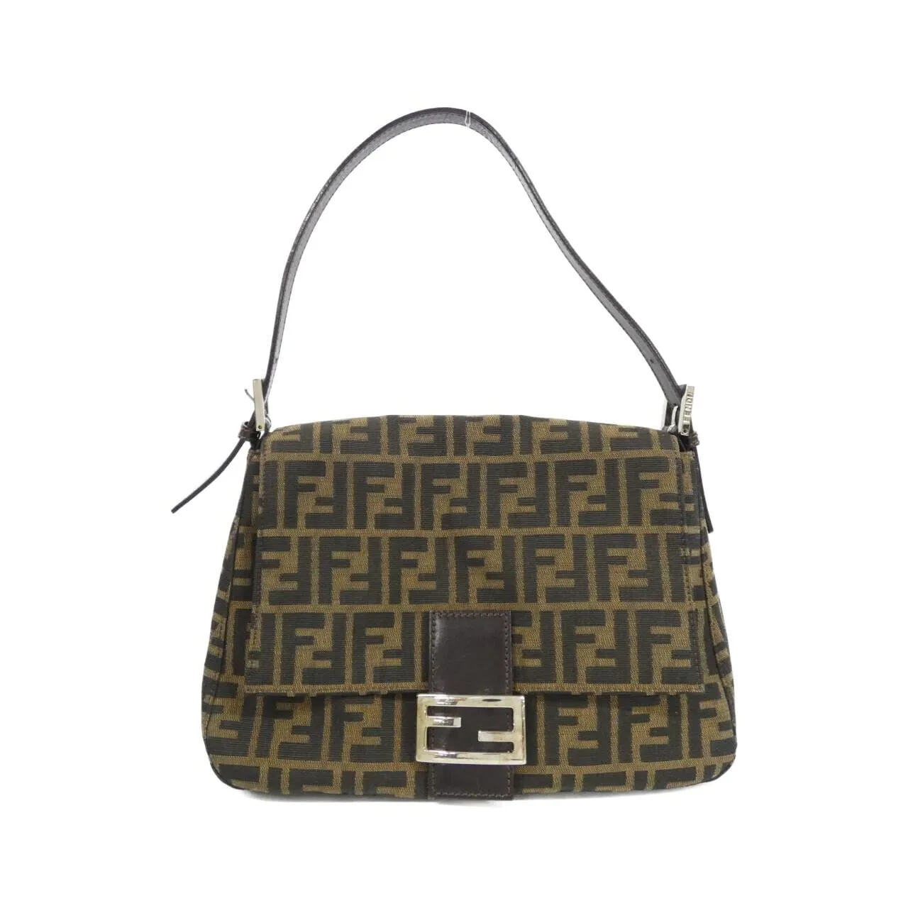 FENDI Baguette 26325 Shoulder Canvas