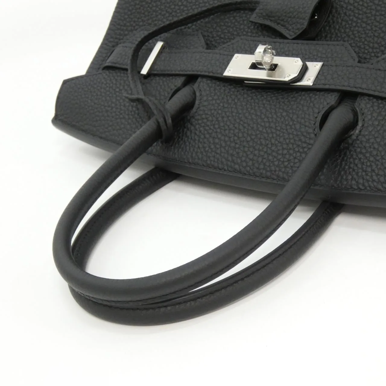 HERMES Birkin 030520CK Handbag Togo Black Togo Leather Unused - Thumbnail 5