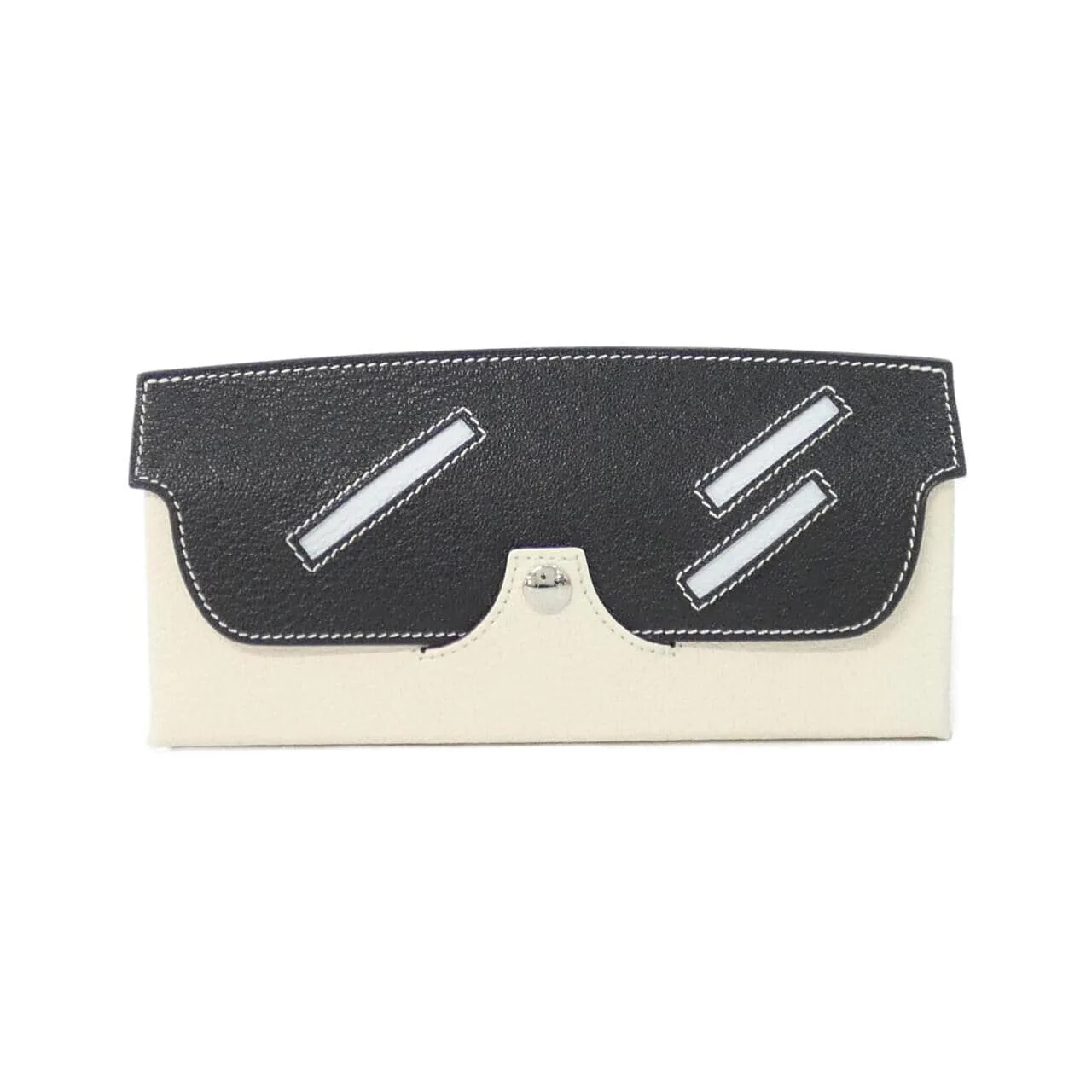 HERMES 083601CK Wallet Black