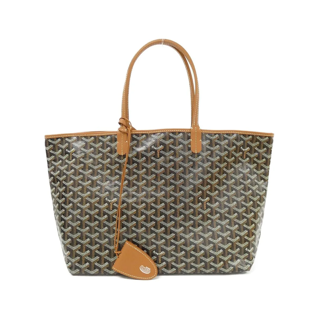 GOYARD Saint Louis AMA LOUIS PM Tote Canvas Black