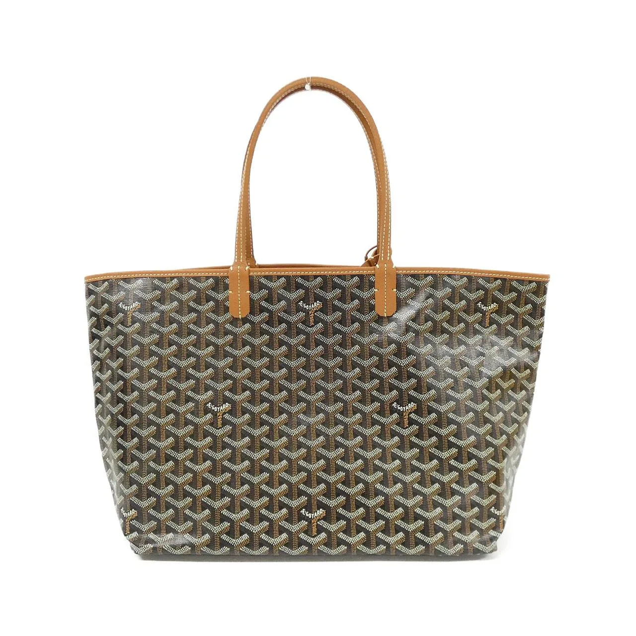 GOYARD Saint Louis AMA LOUIS PM Tote Canvas 黑色 帆布 未使用品 - 縮圖 2