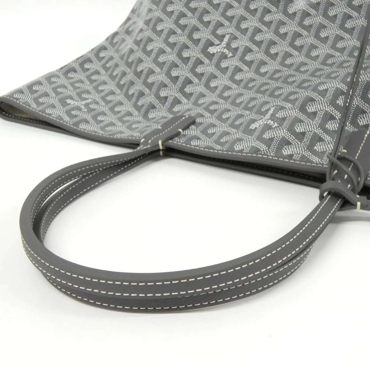 GOYARD Saint Louis AMA LOUIS PM Tote Canvas 灰色 帆布 未使用品 - 縮圖 4