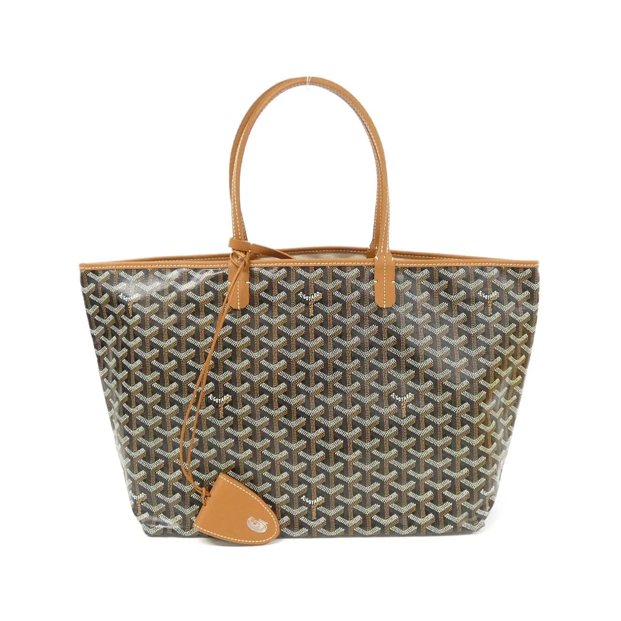 GOYARD Saint Louis AMA LOUIS PM Tote Canvas Black