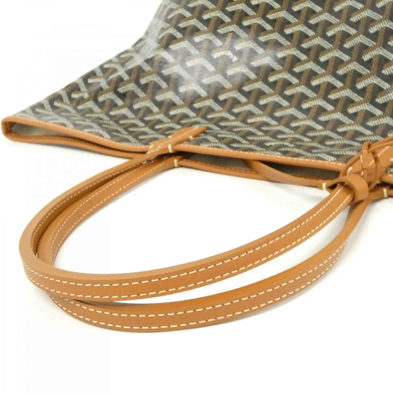 GOYARD Saint Louis AMA LOUIS PM Tote Canvas 黑色 帆布 未使用品 - 縮圖 4