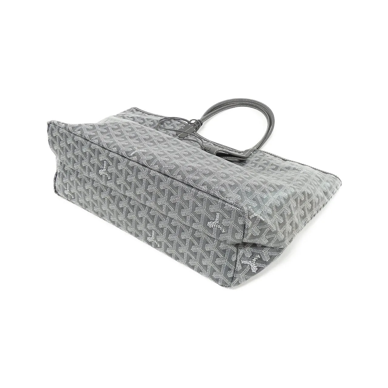 GOYARD Saint Louis AMA LOUIS PM Tote Canvas 灰色 帆布 未使用品 - 縮圖 3