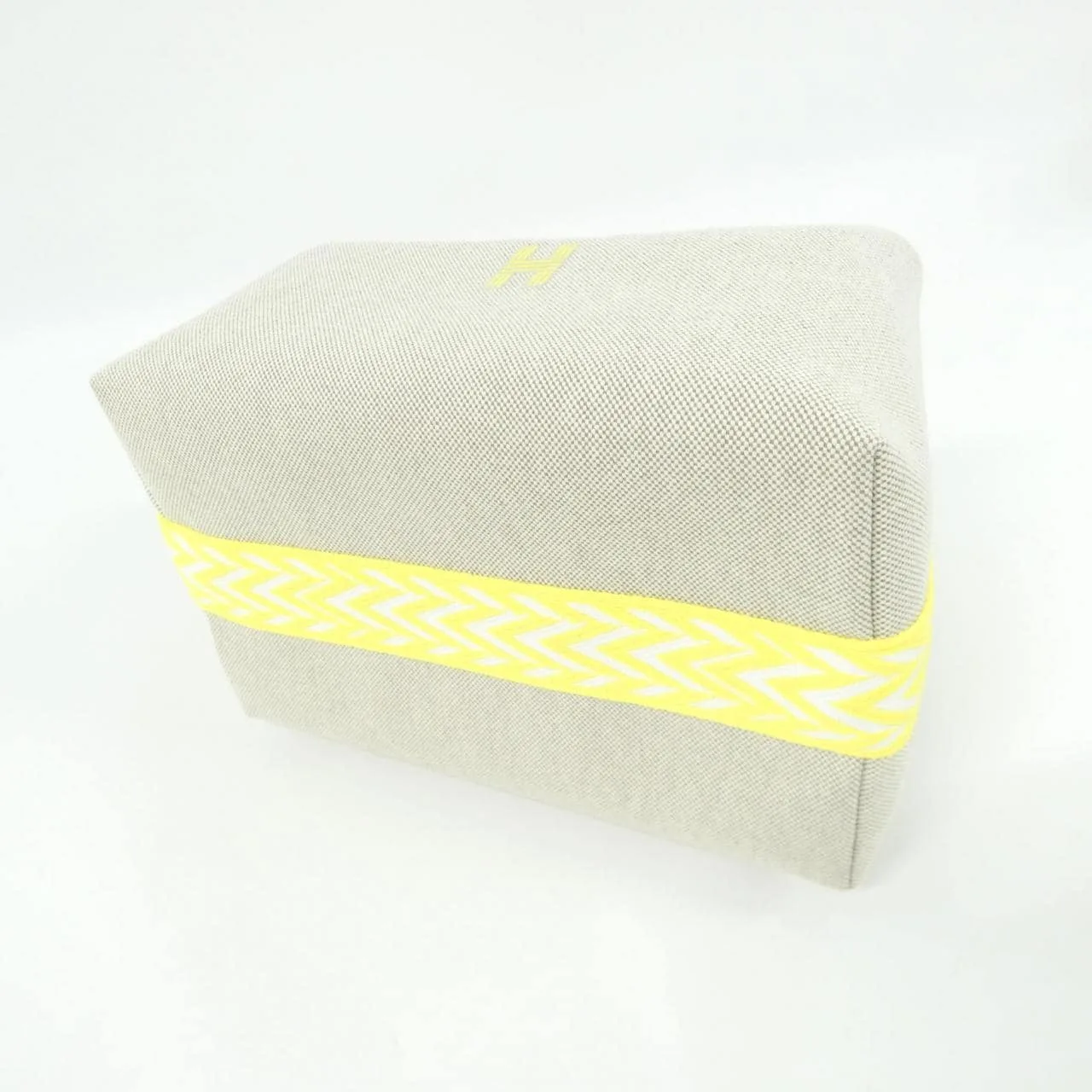 HERMES 103496M Pouch Canvas Black Canvas Rank A - Thumbnail 3