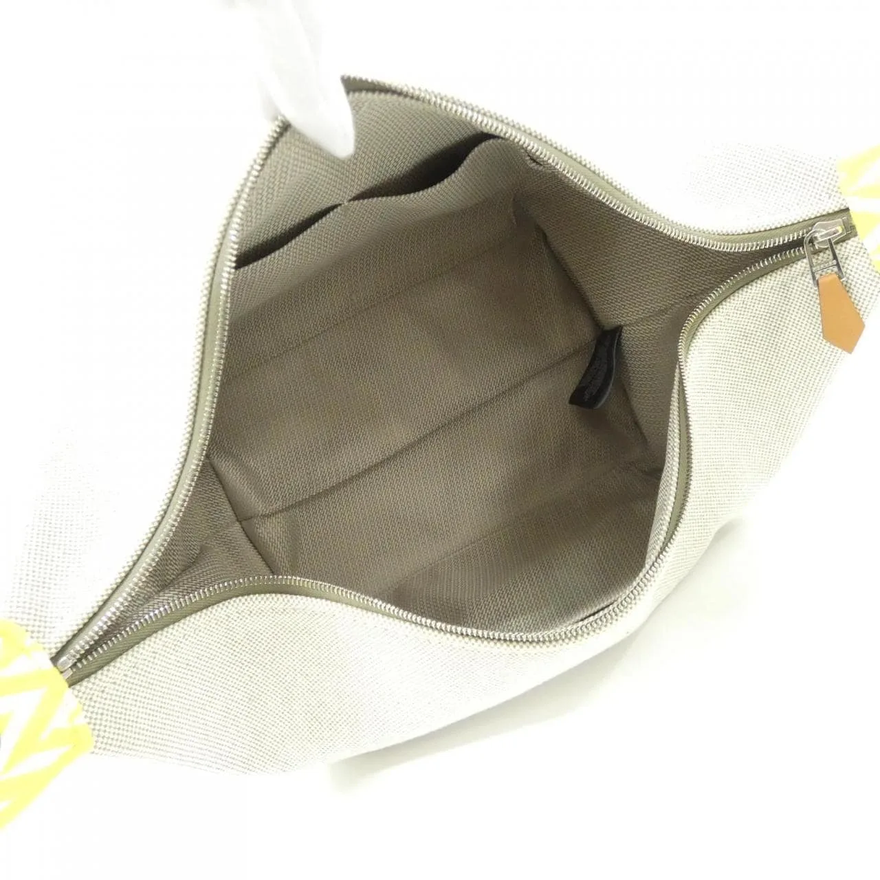 HERMES 103496M Pouch Canvas Black Canvas Rank A - Thumbnail 5